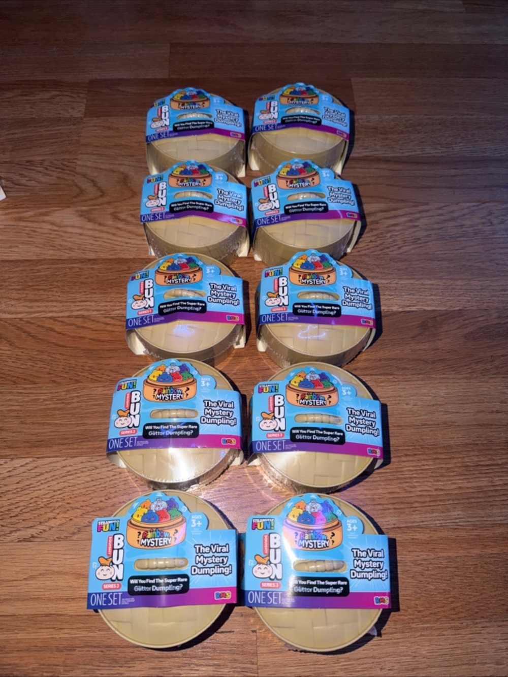 Lot of 10 Crazy Fun Mini Squishy Mystery Dumpling SERIES 3! RARE, VIRAL, TIKTOK